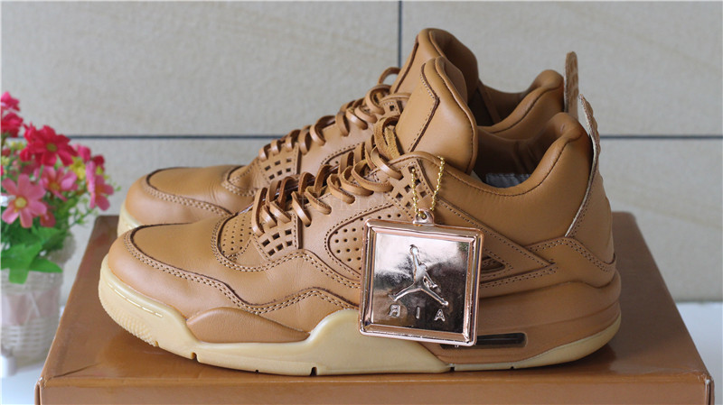 Air Jordan 4 Premium Ginger Wheat